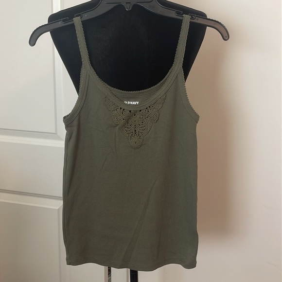 Old Navy Olive Green Tank Top Size M - Picture 1 of 5